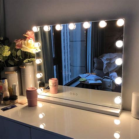 big light up makeup mirror|More.